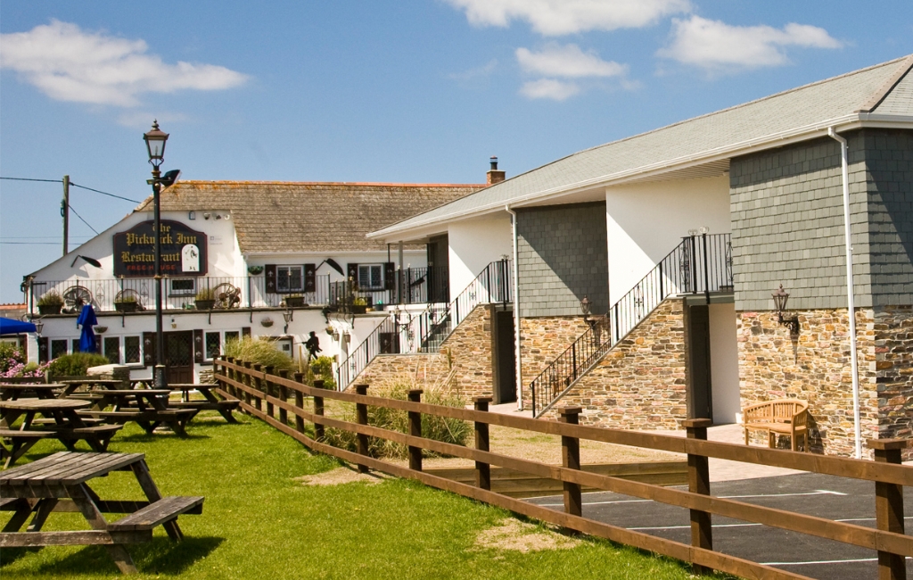 The Pickwick Inn and Oliver's Restaurant St Issey, Cornwall.