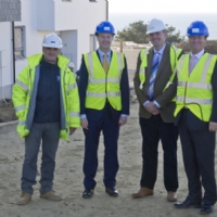 Deputy Prime Minister visits Porthleven housing development